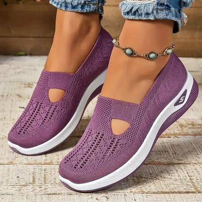 Women's Casual Breathable Slip On Orthopaedic Walking Sneakers (Buy 2 Free Shipping)