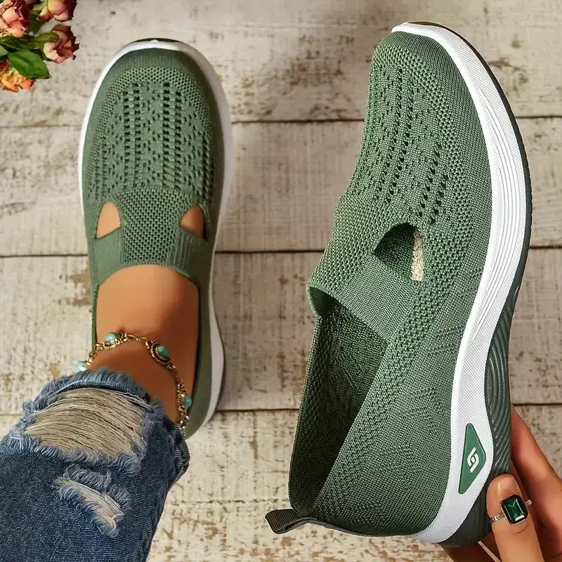 Women's Casual Breathable Slip On Orthopaedic Walking Sneakers (Buy 2 Free Shipping)