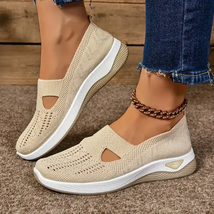Women's Casual Breathable Slip On Orthopaedic Walking Sneakers (Buy 2 Free Shipping)