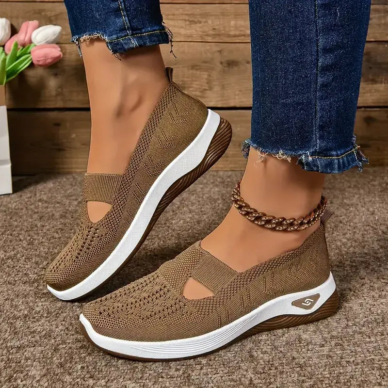 Women's Casual Breathable Slip On Orthopaedic Walking Sneakers (Buy 2 Free Shipping)