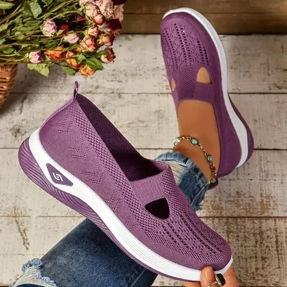 Women's Casual Breathable Slip On Orthopaedic Walking Sneakers (Buy 2 Free Shipping)