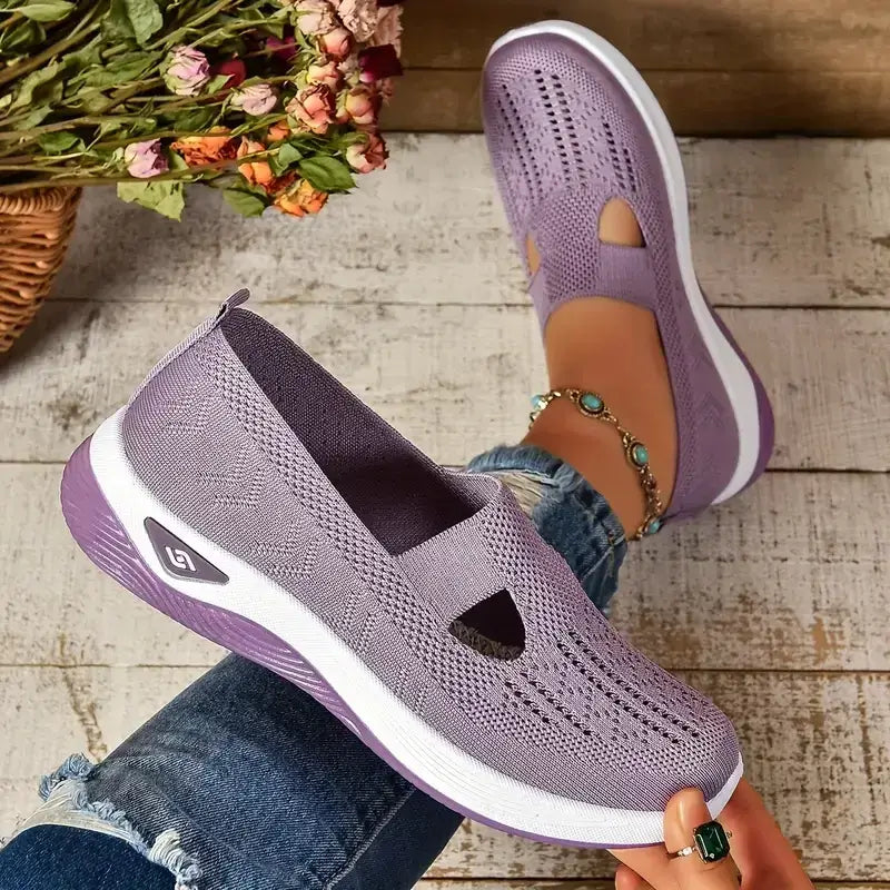 Women's Casual Breathable Slip On Orthopaedic Walking Sneakers (Buy 2 Free Shipping)