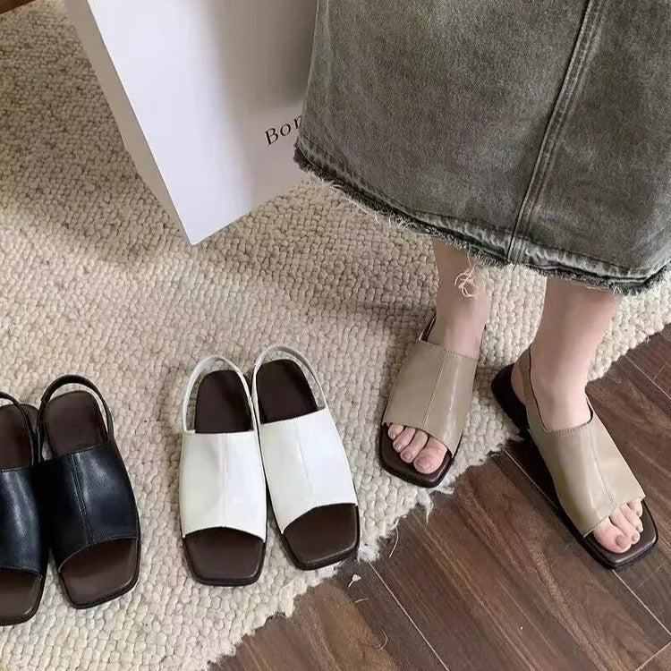 Orthopedic Leather Sandals