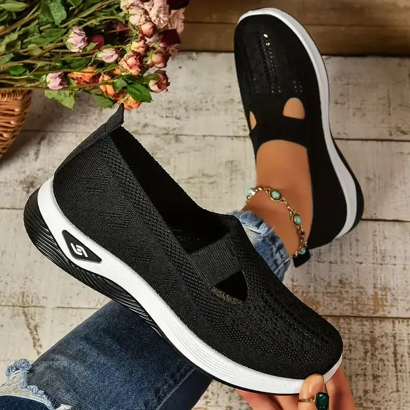 Women's Casual Breathable Slip On Orthopaedic Walking Sneakers (Buy 2 Free Shipping)