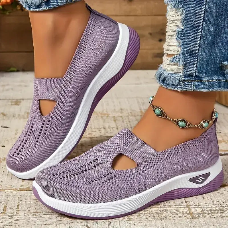 Women's Casual Breathable Slip On Orthopaedic Walking Sneakers (Buy 2 Free Shipping)
