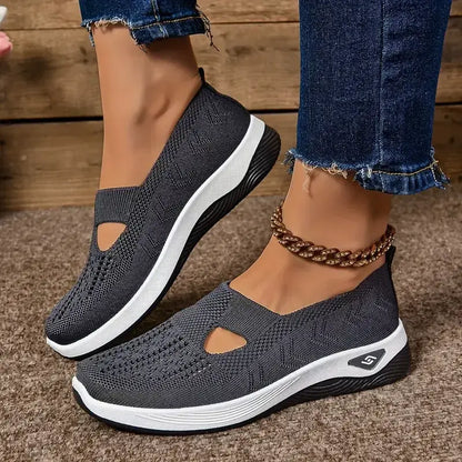 Women's Casual Breathable Slip On Orthopaedic Walking Sneakers (Buy 2 Free Shipping)
